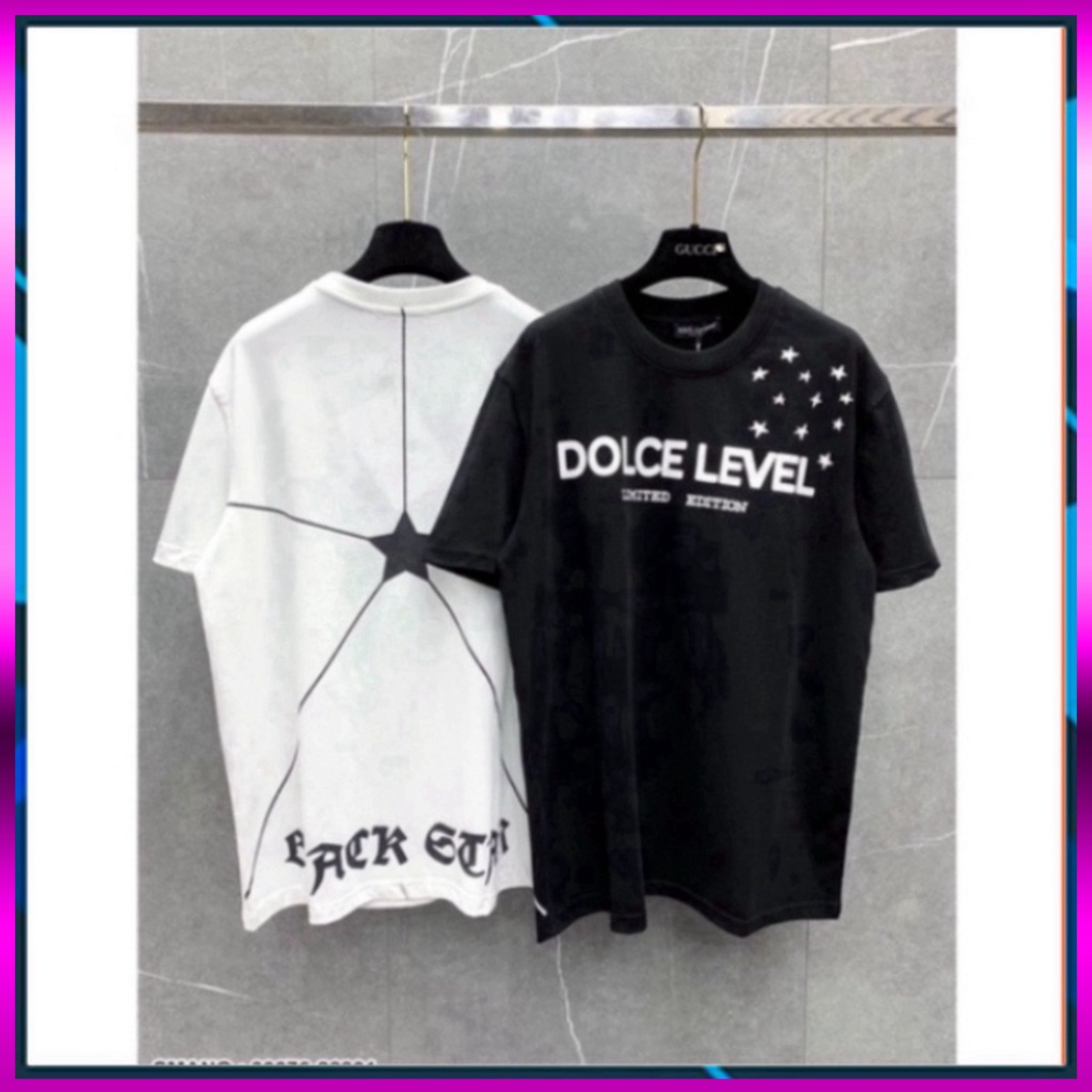 Áo Phông D.olce Level Chất Liệu Cotton Cao Cấp Hot Nhất 2023. Áo Thun Unisex Nam Nữ Form Rộng giá bèo *