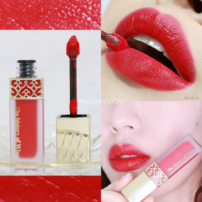 Son kem lì mini Whoo Velvet Liquid Lip Rouge 2.1g