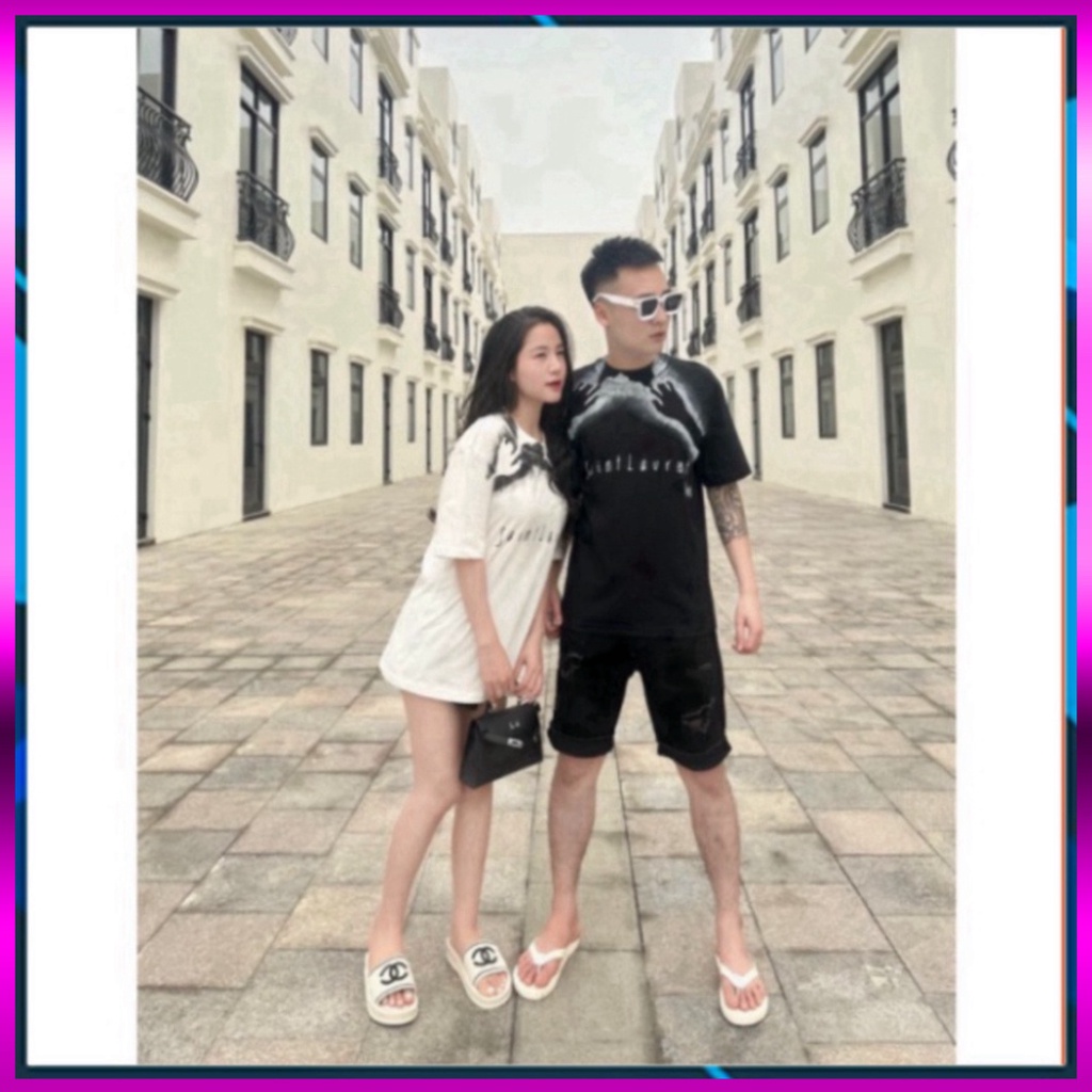 Áo Phông Tay Nam Nữ In Hình Đôi Bàn Tay Với Cổ Tròn - Áo Thun Nam Nữ Unisex Cao Cấp Chất Liệu Dày Dặn giá bèo * | BigBuy360 - bigbuy360.vn