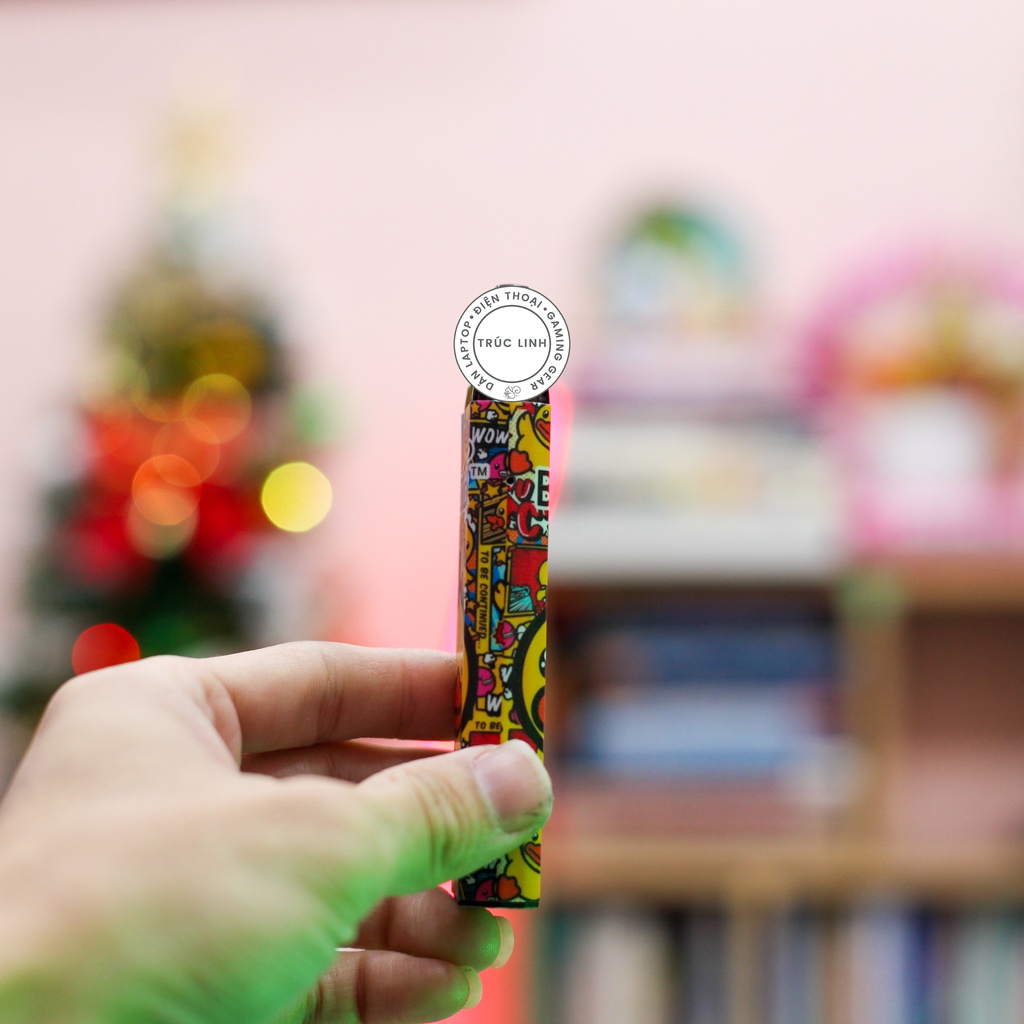 Miếng dán skin cho Aspire Favostix Mini mẫu Dzịt B Duck