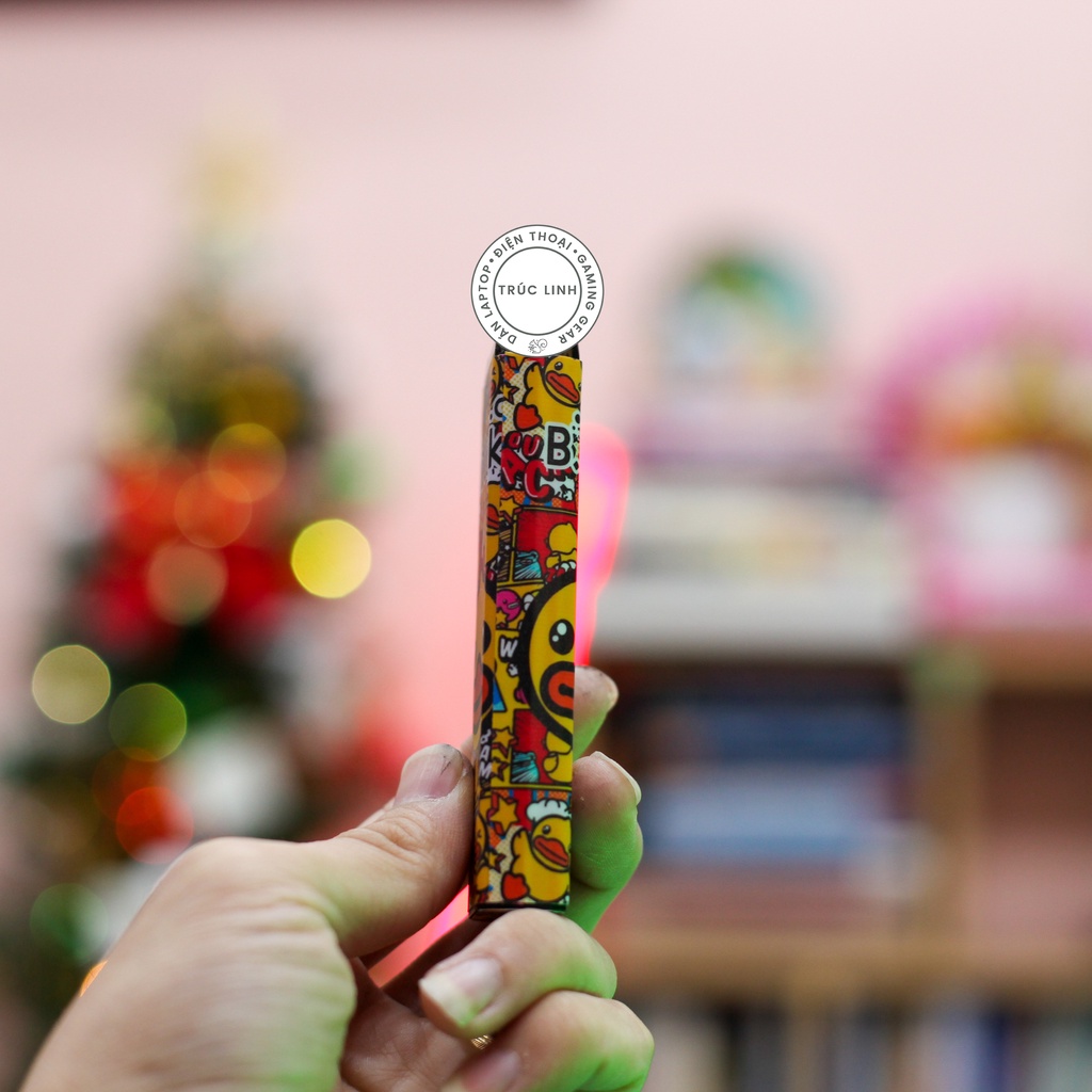 Miếng dán skin cho Aspire Favostix Mini mẫu Dzịt B Duck
