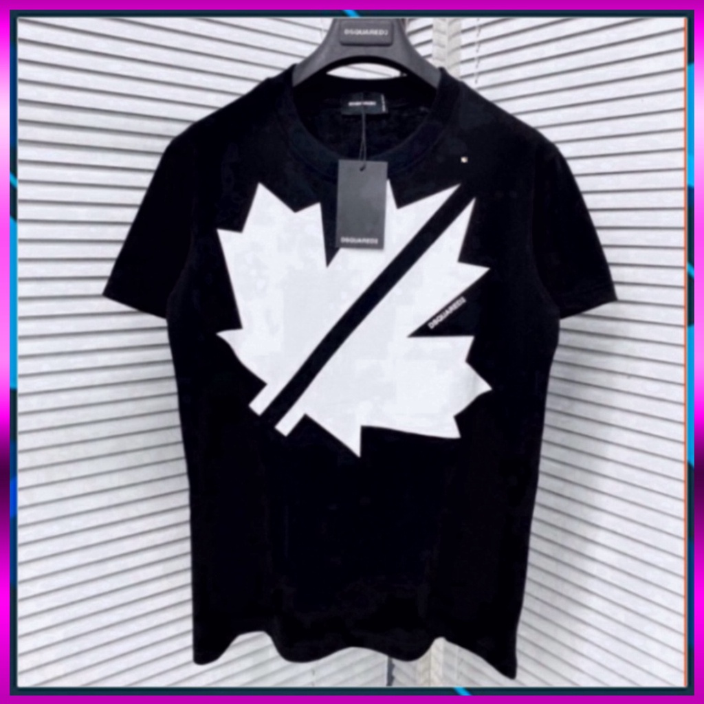 Áo phông nam nữ Premium Cotton in hình logo lá chữ D.SQ2 vải dày dặn co giãn 4 chiều cao cấp 2023 giá bèo * | BigBuy360 - bigbuy360.vn