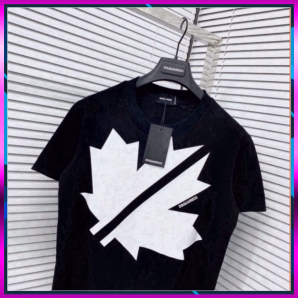 Áo phông nam nữ Premium Cotton in hình logo lá chữ D.SQ2 vải dày dặn co giãn 4 chiều cao cấp 2023 giá bèo * | BigBuy360 - bigbuy360.vn