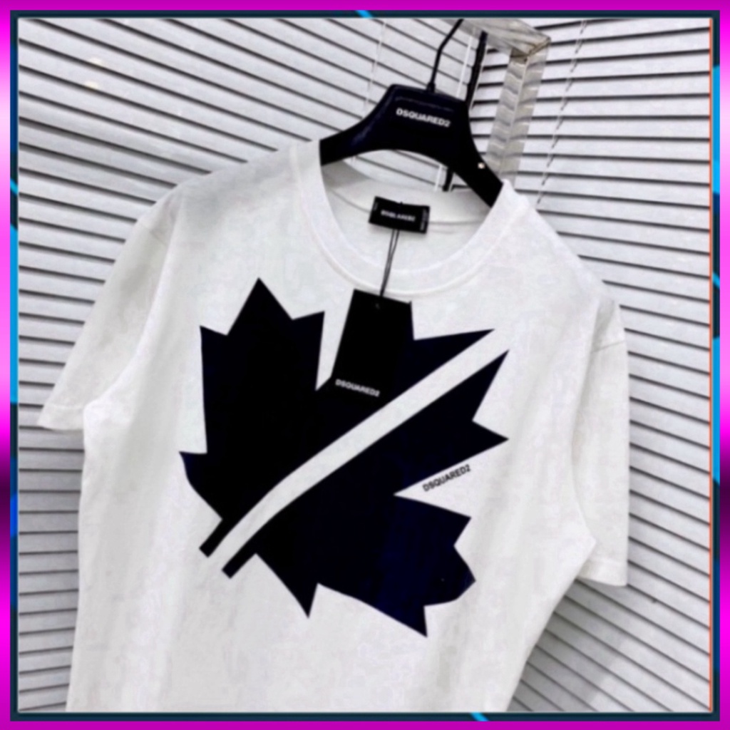 Áo phông nam nữ Premium Cotton in hình logo lá chữ D.SQ2 vải dày dặn co giãn 4 chiều cao cấp 2023 giá bèo * | BigBuy360 - bigbuy360.vn