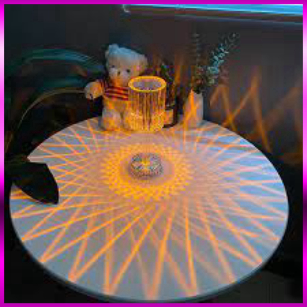 Đèn màu pha lê cảm ứng, đèn ngủ kim cương LED, đèn ngủ acrylic trang trí nhà đèn ngủ pale 16 mầu MDst | BigBuy360 - bigbuy360.vn