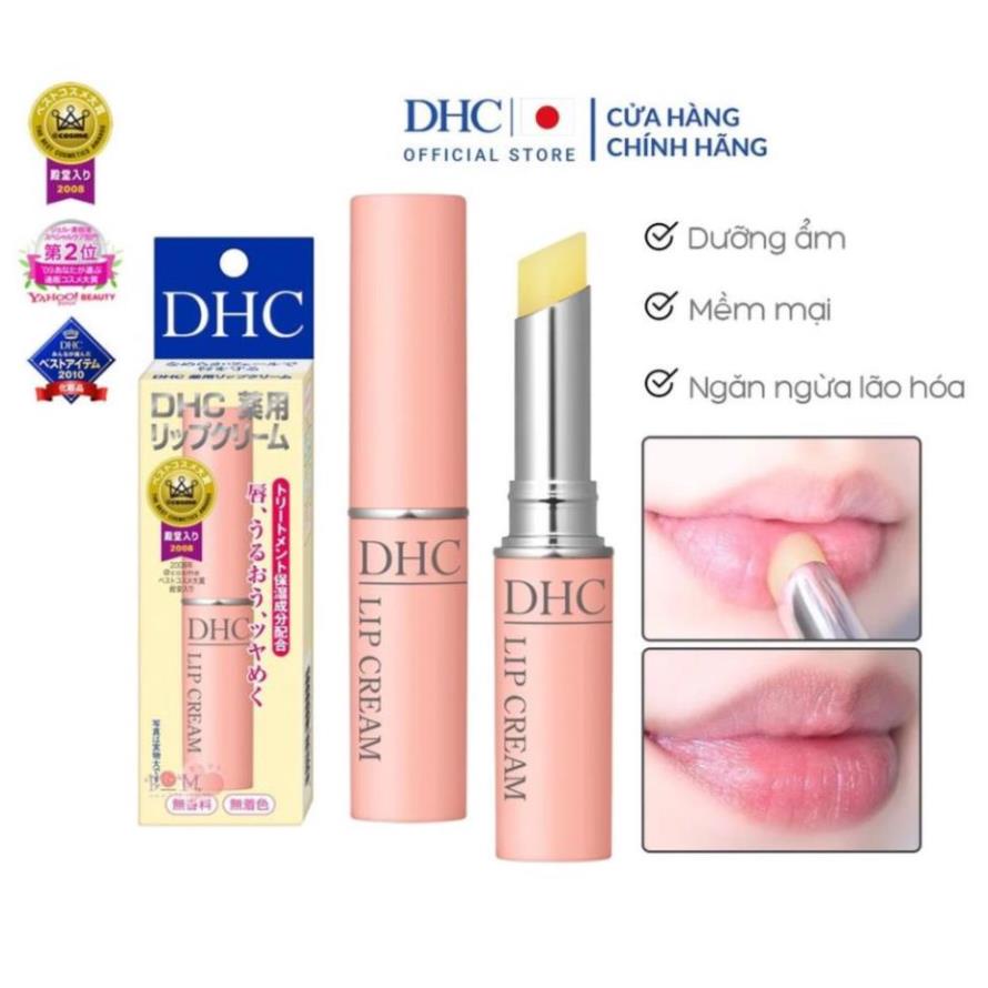 Son Dưỡng Môi DHC Lip Cream 1,5g, Không Màu