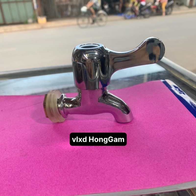 Vòi nước - Vòi hồ - loại cán ngắn - tay gạt - Hàng dày dặn, sáng bóng.