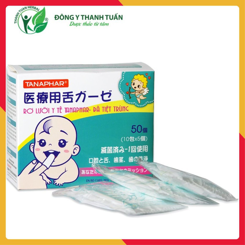 Gạc rơ lưỡi y tế TANAPHAR shopnguyenanh88
