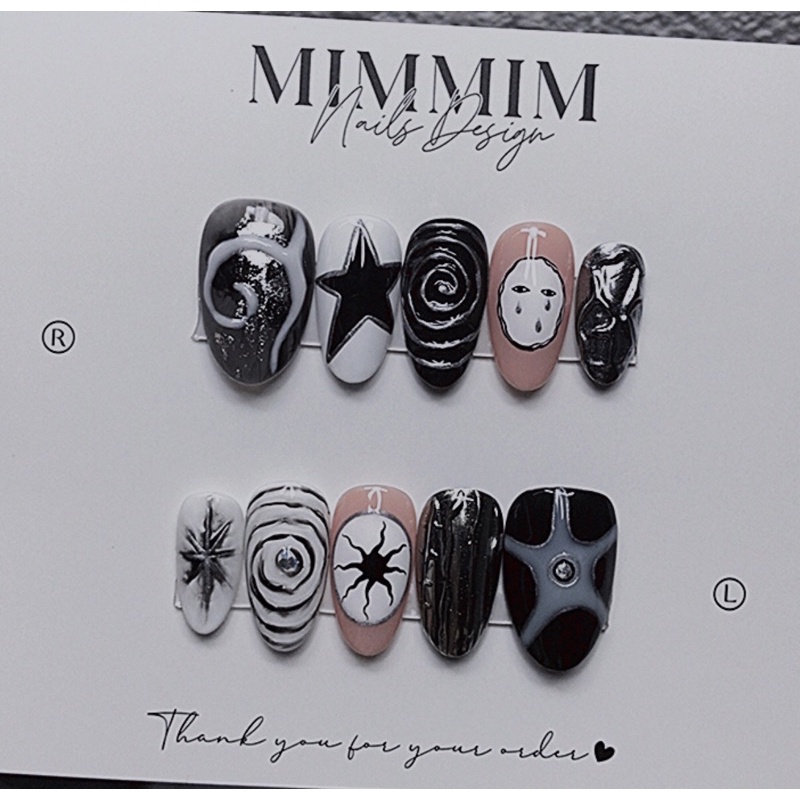 Y2k nailbox thiết kế cá tính nữ xinh