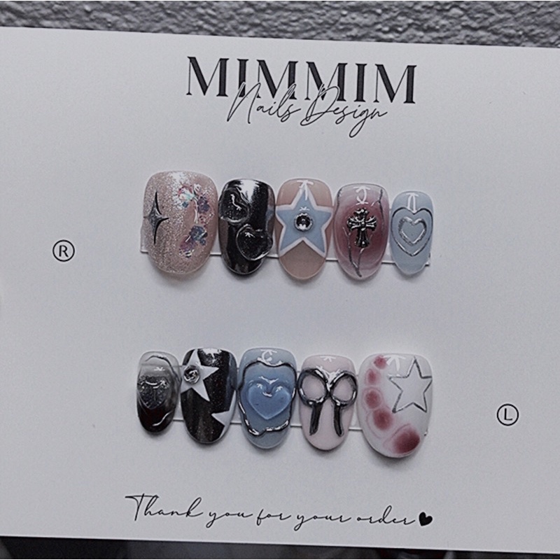 Y2K nailbox thiết kế