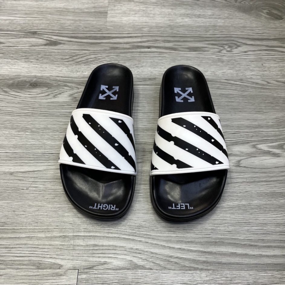 Dép Nam Nữ Quai Ngang OFF WHITE siêu dẹp HOT 2023 | BigBuy360 - bigbuy360.vn