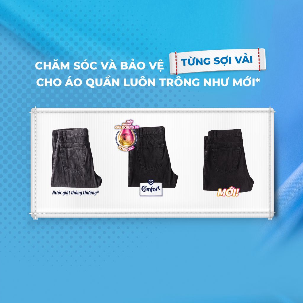 SỈ RẺ Nước xả làm mềm vải Comfort Chăm sóc Chuyên sâu túi 3.8L