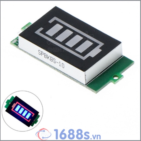 Mạch Led báo mức Pin Lithium - 1S - 2S - 3S - 4S - 1688s.vn
