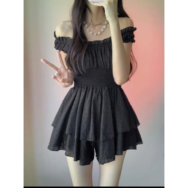 Jumpsuit Trễ Vai Thời Trang Mùa Hè 2023