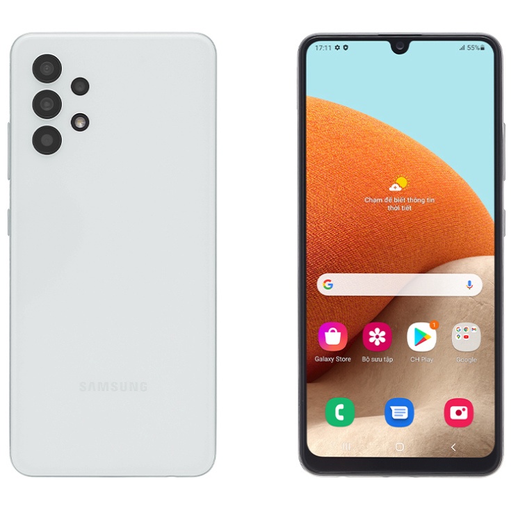 Điện thoại Samsung A32, bản  4G  nguyên seal bh 12 tháng