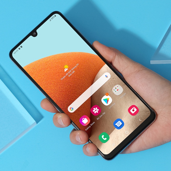 Điện thoại Samsung A32, bản  4G  nguyên seal bh 12 tháng