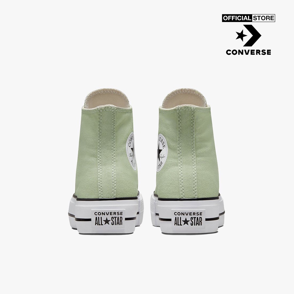 CONVERSE - Giày sneakers nữ cổ cao Chuck Taylor All Star Lift A03541C-SAG0_GREEN