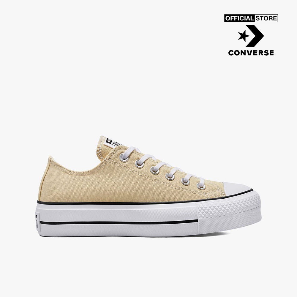 CONVERSE - Giày sneakers nữ cổ thấp Chuck Taylor All Star Lift A03542C-0CM0_YELLOW