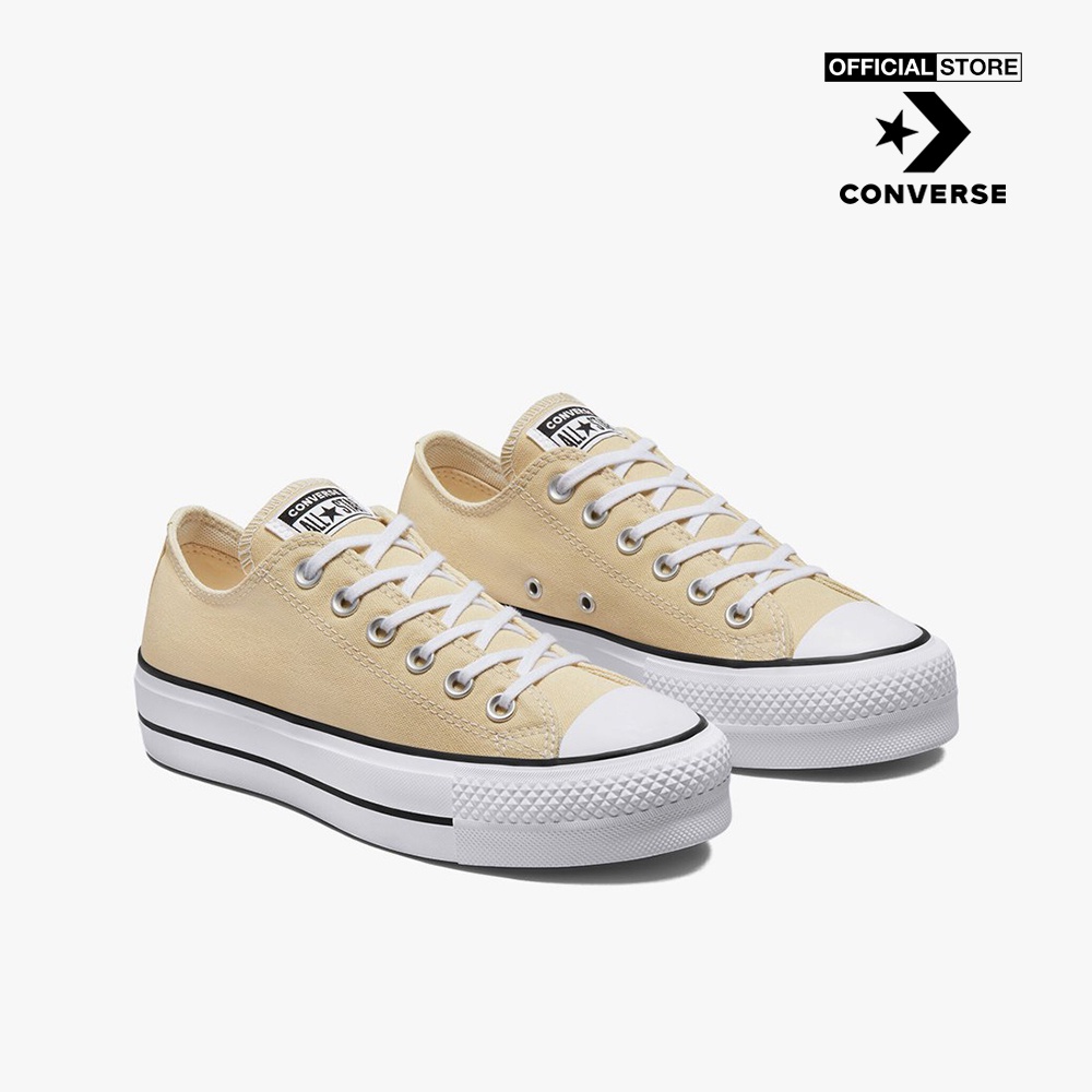 CONVERSE - Giày sneakers nữ cổ thấp Chuck Taylor All Star Lift A03542C-0CM0_YELLOW