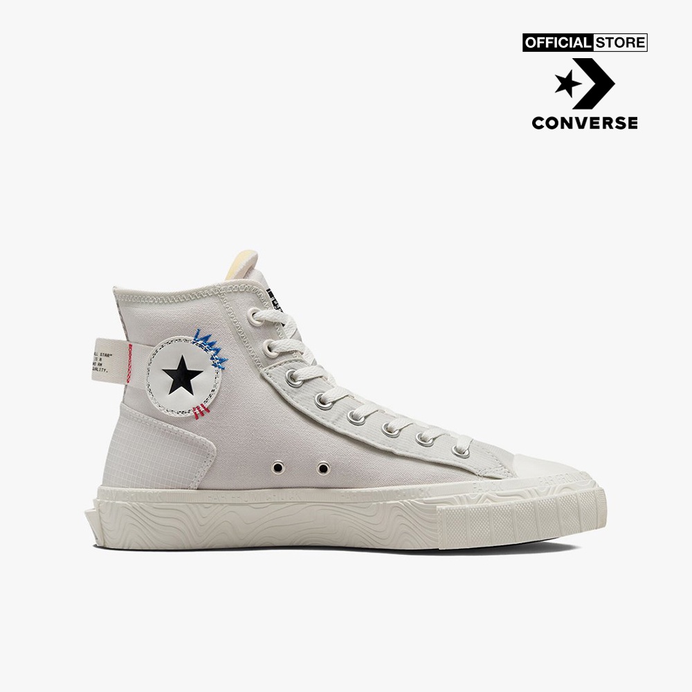 CONVERSE - Giày sneakers unisex cổ cao Chuck Taylor All Star A06107C-GRE0_WHITE