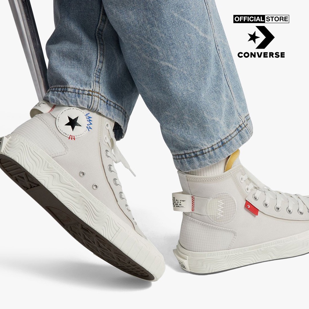 CONVERSE - Giày sneakers unisex cổ cao Chuck Taylor All Star A06107C-GRE0_WHITE