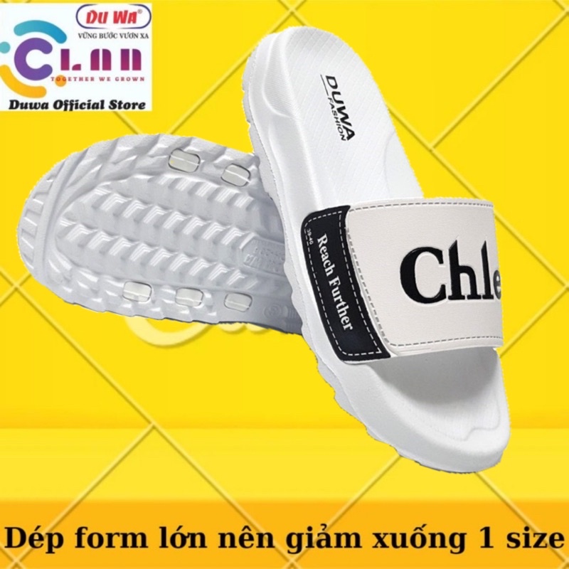 DH206-5 DÉP QUAI NGANG NỮ, UNISEX [HÀNG DUWA CHÍNH HÃNG]