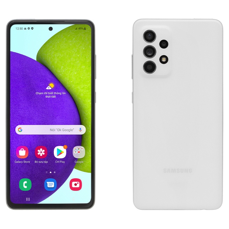 Điện thoại samsung A52 5G, nguyên seal, bh 12 tháng