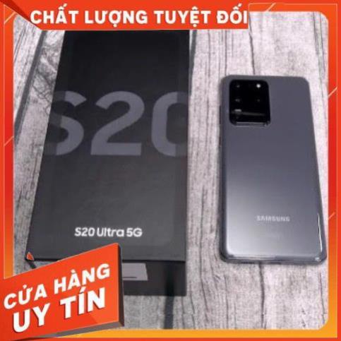 [Ưu Đãi Lớn] Điện Thoại SAM SUNG Galaxy S20 Ultra 5G Quốc tế Fullbox Nguyên Seal BH 1 Năm Siêu Xịn