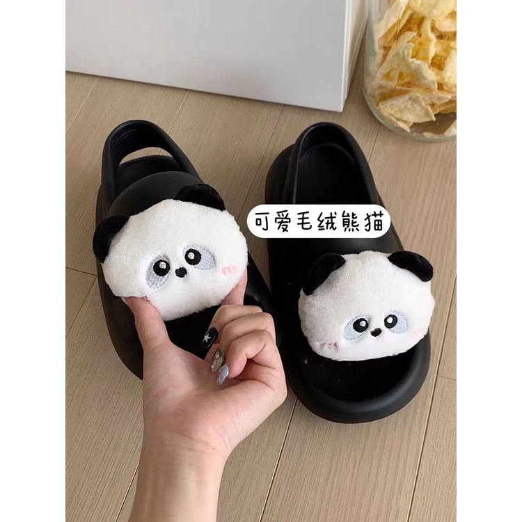 Dép cute nữ phong cách mới dễ thương động vật mùa hè eva thời trang đế dày