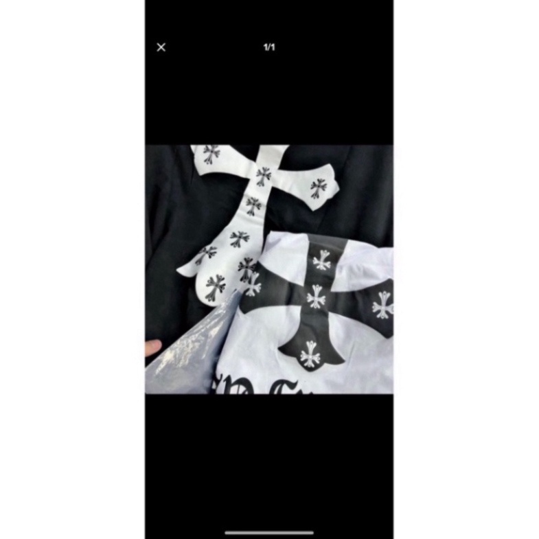 Áo Thun Chữ Thập Chorme Heart Nam Nữ. Áo Phông Unisex Chữ Thập Nam Nữ Hotrend 2023 | BigBuy360 - bigbuy360.vn