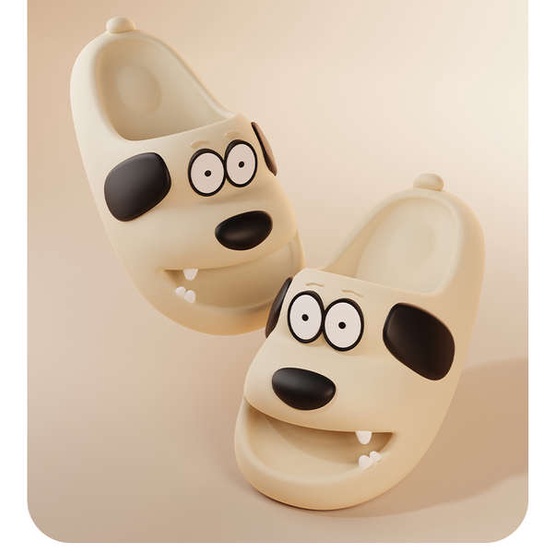 Dép bánh mì  Dép lê cho chó con dễ thương đế dày mùa hè