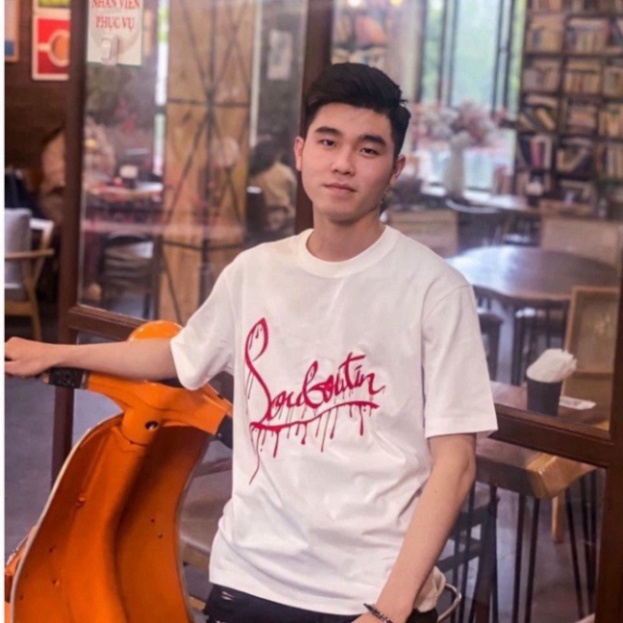 Áo Thun LC Nam Nữ Hai Màu Đen Trắng Siêu Cấp Chất Liệu Cotton Co Dãn 4 Chiều Form Rộng Siêu Hot 2023 | BigBuy360 - bigbuy360.vn