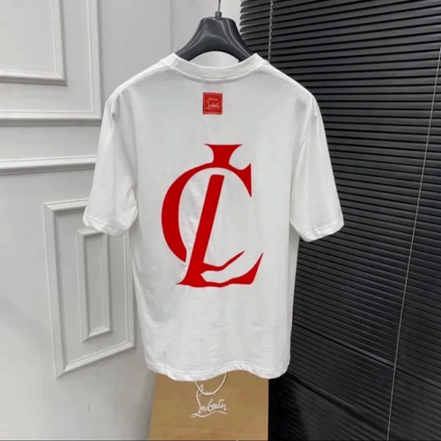 Áo Thun LC Nam Nữ Hai Màu Đen Trắng Siêu Cấp Chất Liệu Cotton Co Dãn 4 Chiều Form Rộng Siêu Hot 2023 | BigBuy360 - bigbuy360.vn