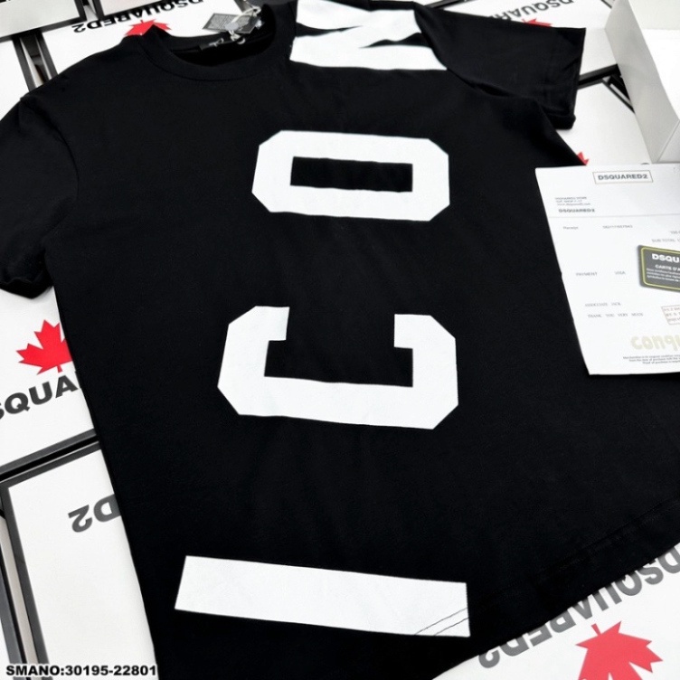 Áo Phông Nam Nữ In Chữ ICON Chéo Trước Ngực. Áo Thun Unisex From Rộng Siêu Hot 2023 | BigBuy360 - bigbuy360.vn