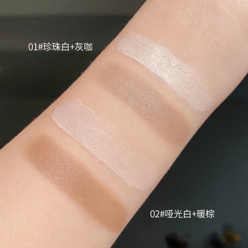 Tạo Khối Novo Bút Tạo Khối Bắt Sáng Hai Đầu highlight nội địa trung F43 Trang Điểm Gương Mặt