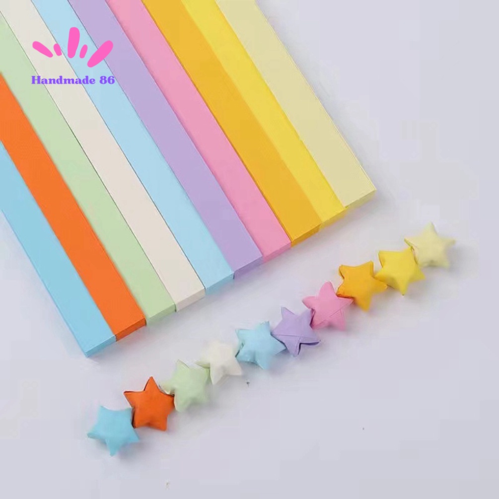 540 Tờ Giấy Gấp Sao | Giấy Làm Bó Hoa Sao | Handmade 86