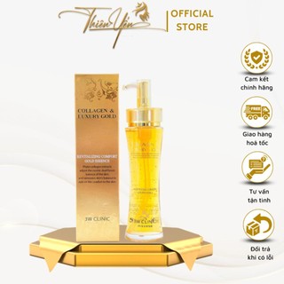 Serum vàng 24k trắng da dưỡng ẩm ngăn lão hóa & căng bóng da 3W Clinic Collagen & Luxury Gold Hàn Quốc