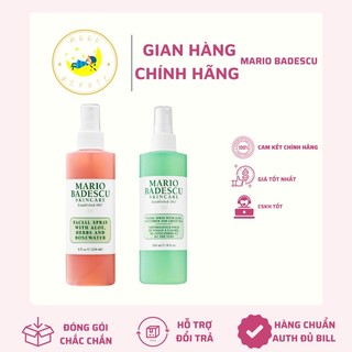Xịt khoáng Toner Mario Badescu Facial Spray lọ 236ml size valued cực tiết kiệm