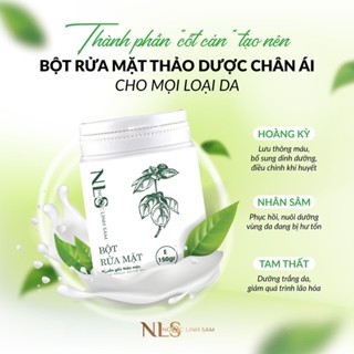 BỘT RỬA MẶT NGỌC LINH SÂM.