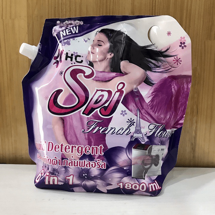 SALE Nước giặt, xả đậm đặc SPJ 06 in 01 túi 1.800ml Thái Lan