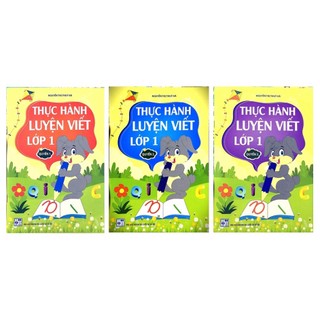 Sách Combo Thực hành luyện viết lớp 1