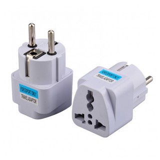 Phích cắm điện 3 chấu chuyển 2 phích