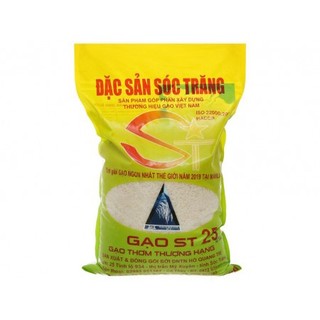Gạo thơm sóc trăng st25 túi 5kg