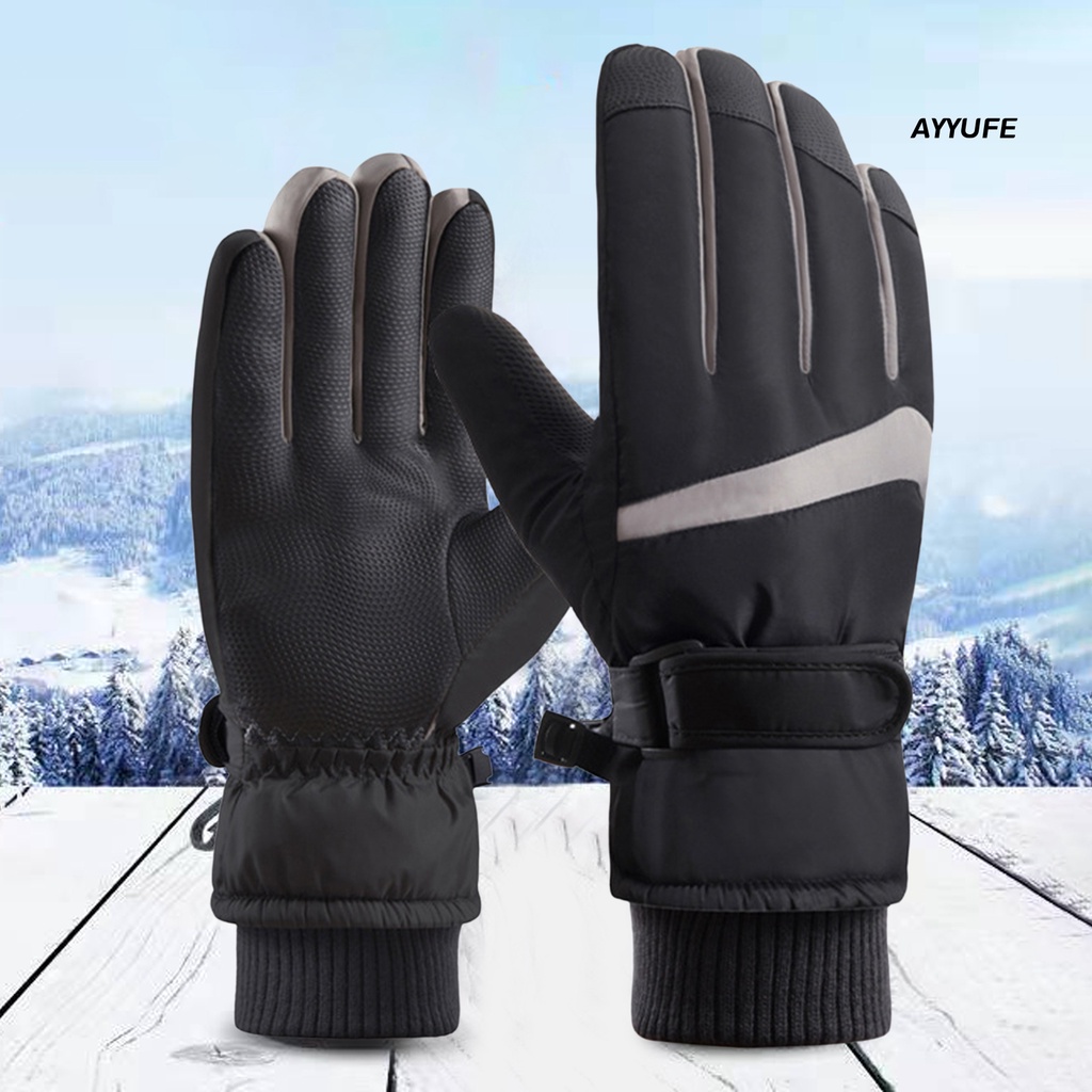 1 Đôi Găng Tay Chạy Xe Máy Mềm Mại Dày Dặn Cho Nam