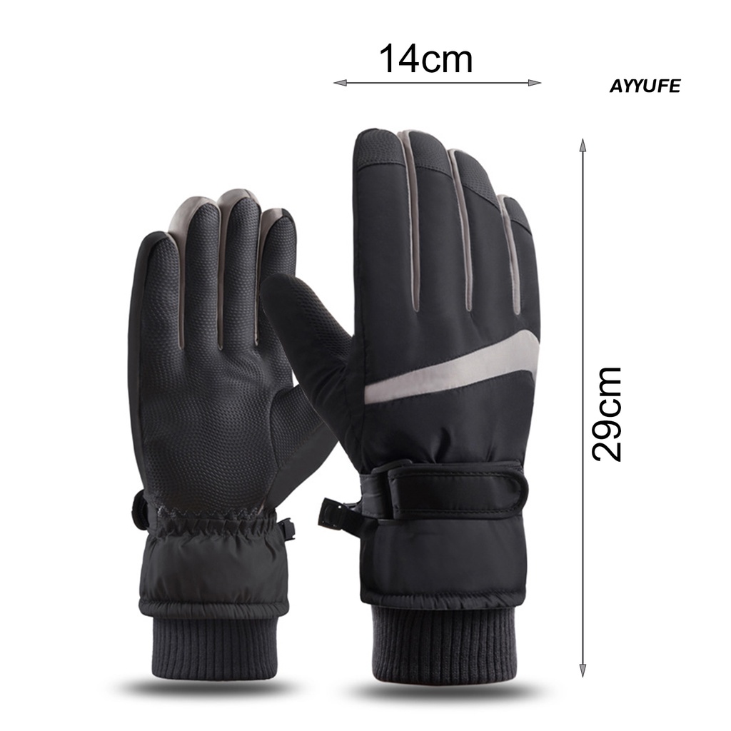 1 Đôi Găng Tay Chạy Xe Máy Mềm Mại Dày Dặn Cho Nam