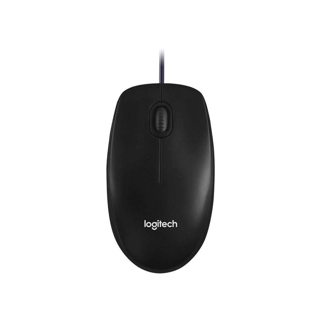 Chuột Máy Vi Tính Mouse Logitech B100 Nguồn Usb Công Ty