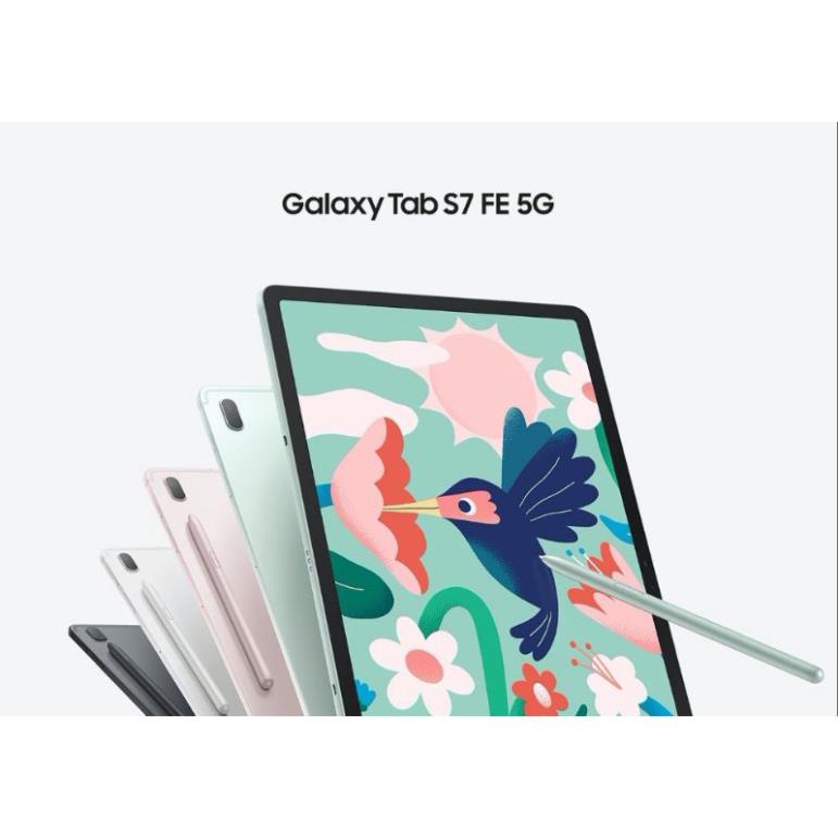 Máy tính bảng Samsung Galaxy Tab S7 FE  Hỗ trợ mạng 5G Chính hãng