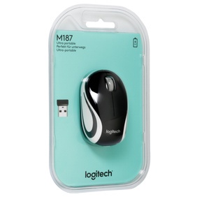 Chuột Máy Vi Tính Mouse Không Dây Logitech M187 Công Ty