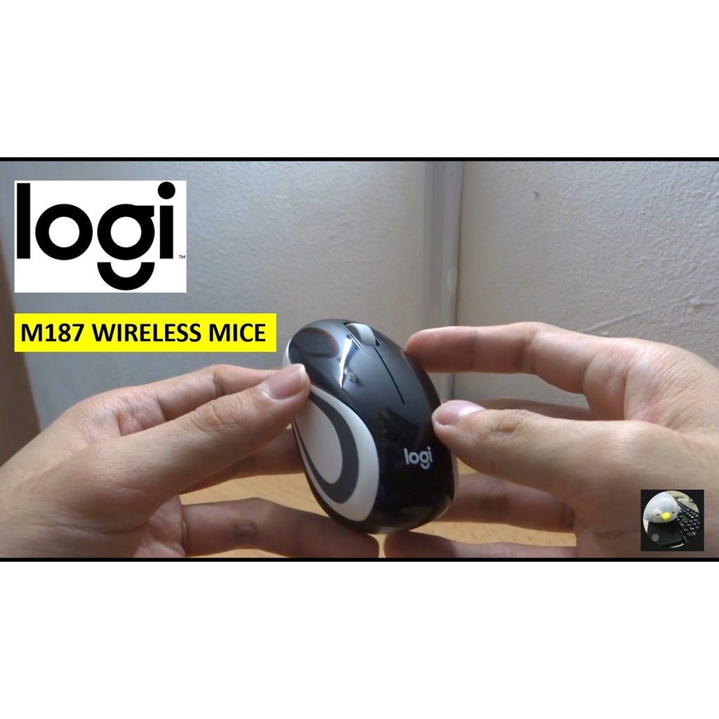 Chuột Máy Vi Tính Mouse Không Dây Logitech M187 Công Ty