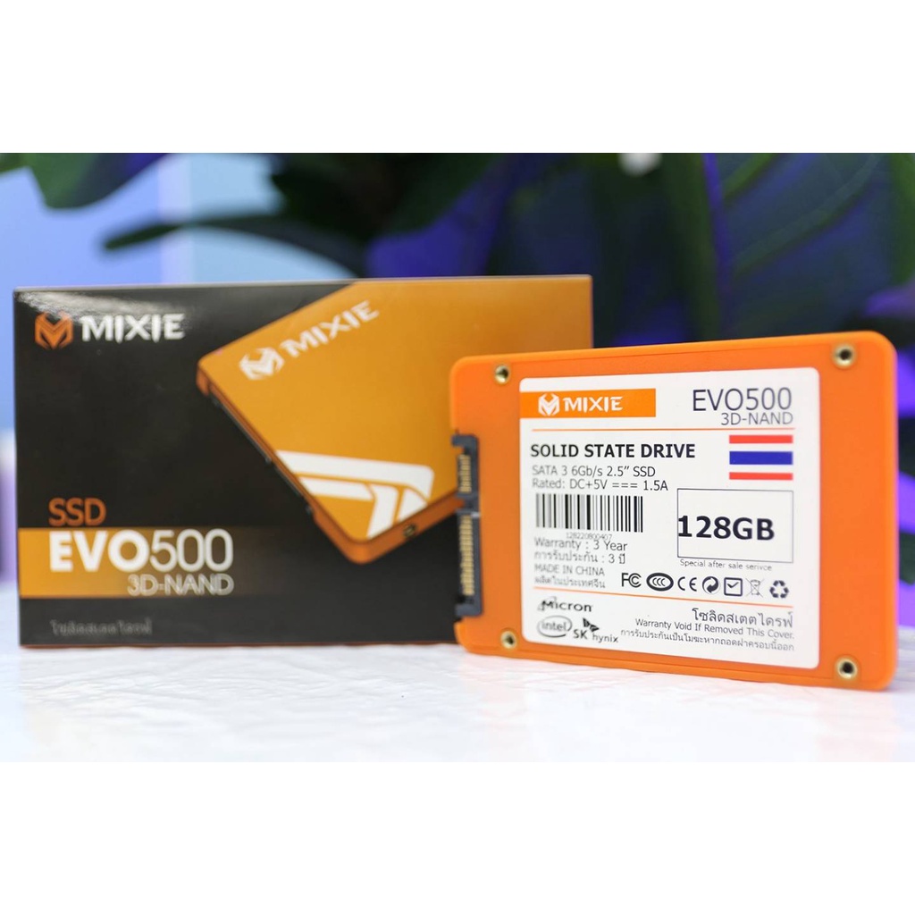 Ổ Cứng Máy Vi Tính SSD 128g Mixie Evo500 Chính Hãng Vinabox